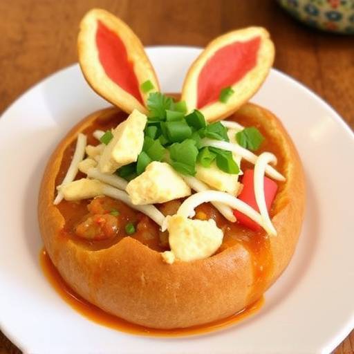 Speedy Bunny Chow: A simplified version of the classic Bunny Chow, perfect for a quick lunch.
