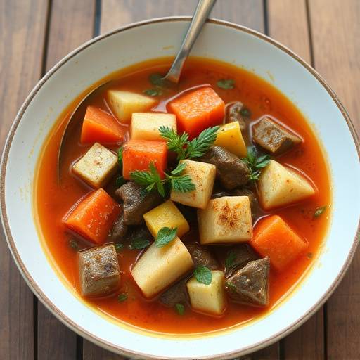 Waterblommetjie Bredie, a traditional South African stew with Cape water lilies